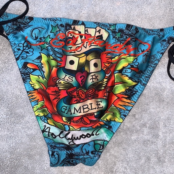 SOLD Ed Hardy Bikini Bottoms - Picture 2 of 7